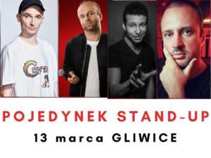 13.03.23 Pojedynek STAND-UP WojciechBorkowskiMbeda NdegeBiskup Powstańcza rynek Gliwice
