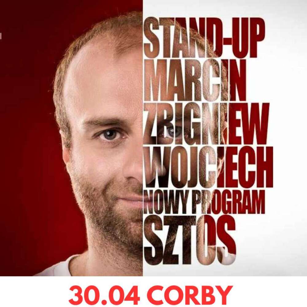 30.04.23 Marcin Zbigniew Wojciech Stand-Up The Clubhouse CORBY