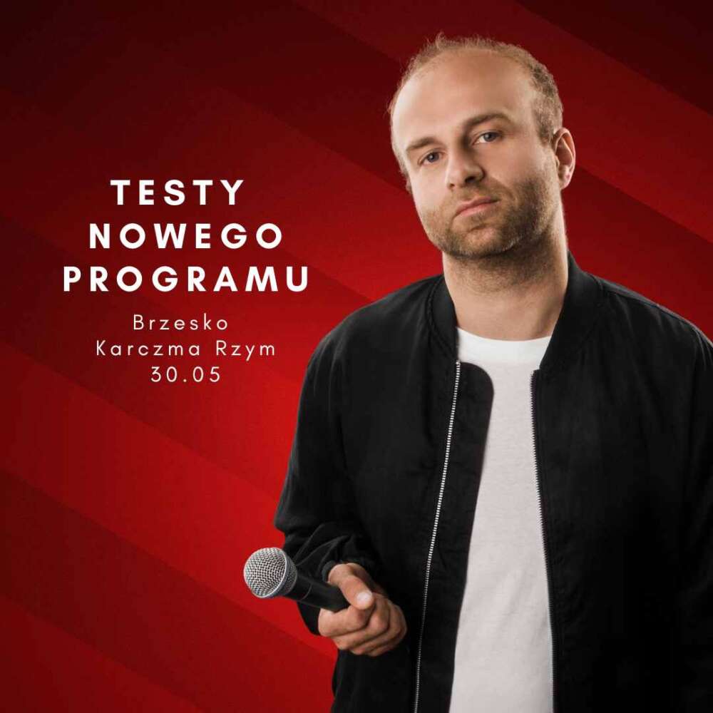 Stand-up Marcin Zbigniew Wojciech | 30.05.23 TESTY NOWEGO PROGRAMU | Restauracja RZYM Brzesko